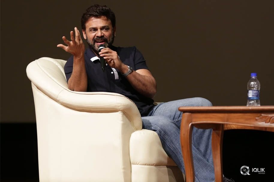 Venkatesh-Guru-Movie-Promotions-At-BITS-Hyderabad-Campus